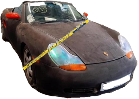 1997 PORSCHE BOXSTER MOTORE 2.5L M96 20: foto