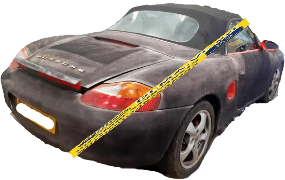1997 PORSCHE BOXSTER MOTORE 2.5L M96 20: foto 3