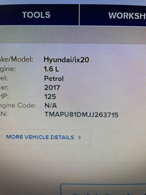 Hyundai ix20 1.6 benzina con codice motore g4fc km 10700 vendita motore e cambio - foto 3
