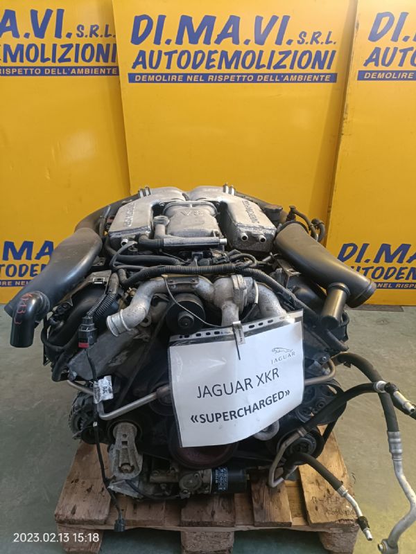 Motore JAGUAR. X.K.R SUPERCHARGED  AJ27S V8 4L